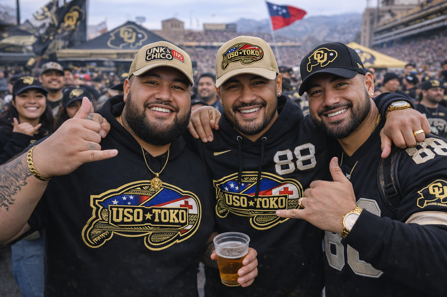 USOTOKO™ Poly Pipeline T-Shirt Embroidered – Brotherhood Built | UNK & CHICO | #UNKandCHICO #USOTOKO